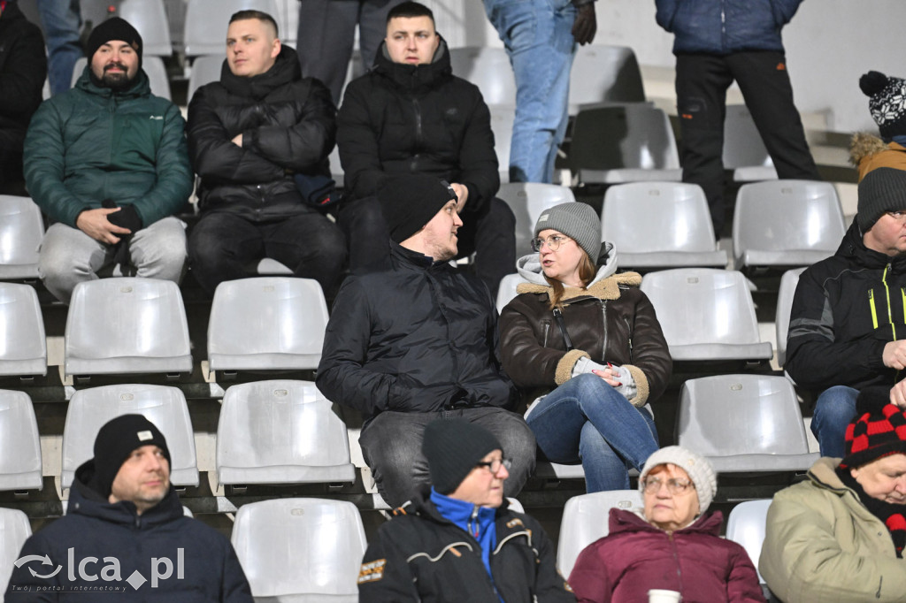 Kibice na meczu Miedź Legnica - Chrobry Głogów