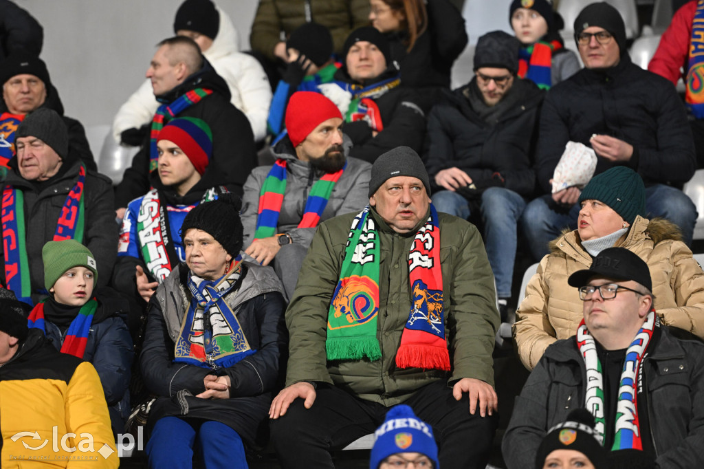 Kibice na meczu Miedź Legnica - Chrobry Głogów