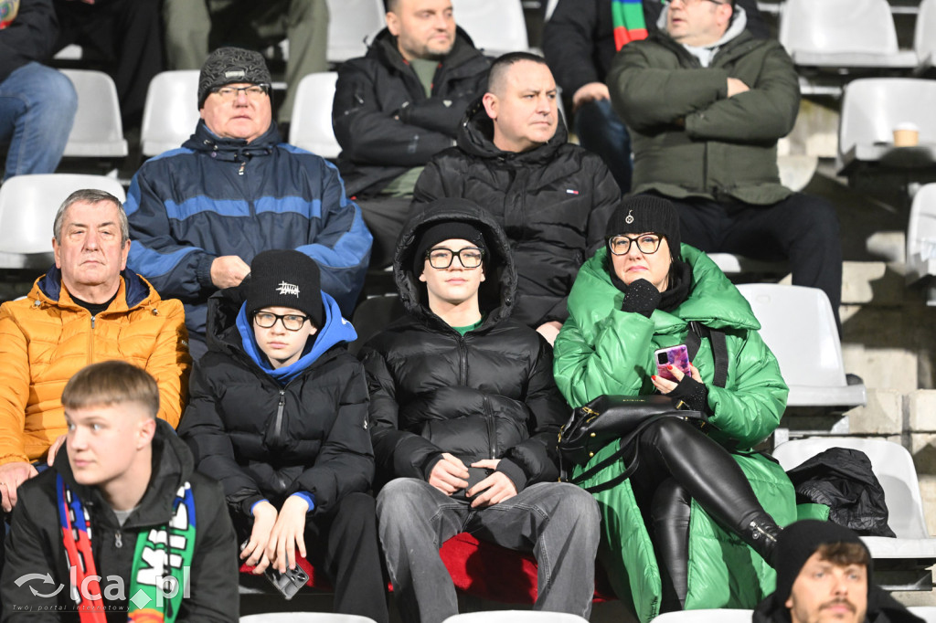Kibice na meczu Miedź Legnica - Chrobry Głogów