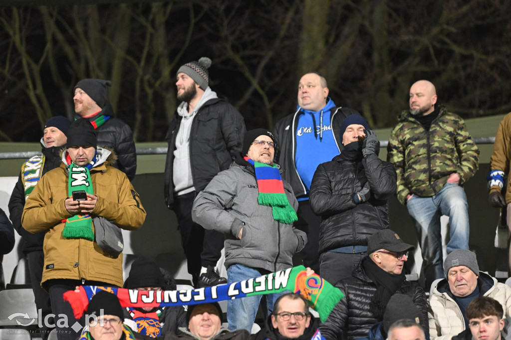 Kibice na meczu Miedź Legnica - Chrobry Głogów