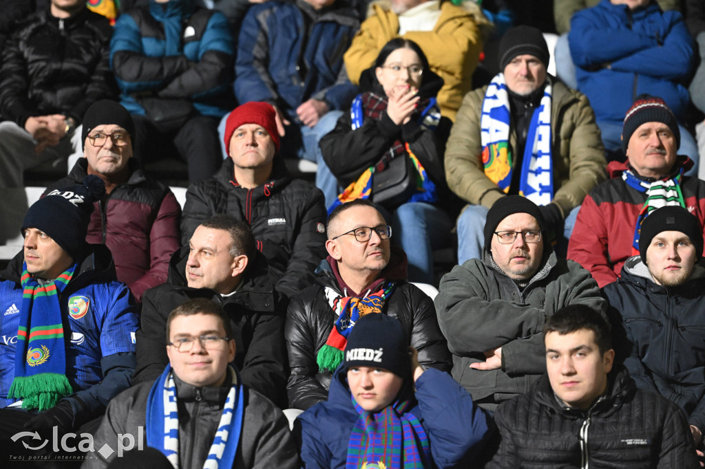 Kibice na meczu Miedź Legnica - Chrobry Głogów