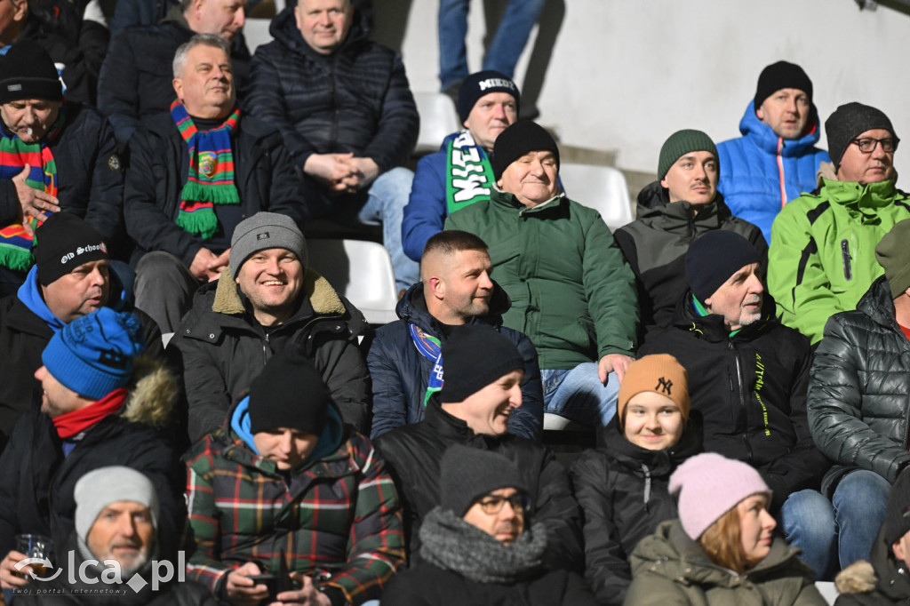 Kibice na meczu Miedź Legnica - Chrobry Głogów