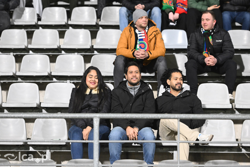 Kibice na meczu Miedź Legnica - Chrobry Głogów