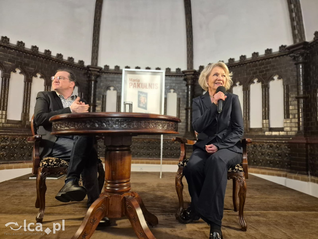 Maria Pakulnis gościła w bibliotece