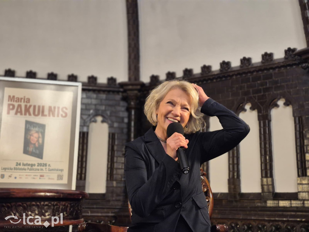 Maria Pakulnis gościła w bibliotece