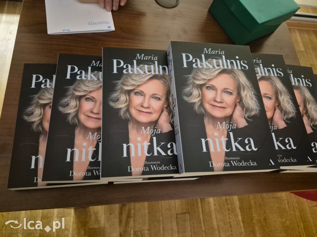 Maria Pakulnis gościła w bibliotece
