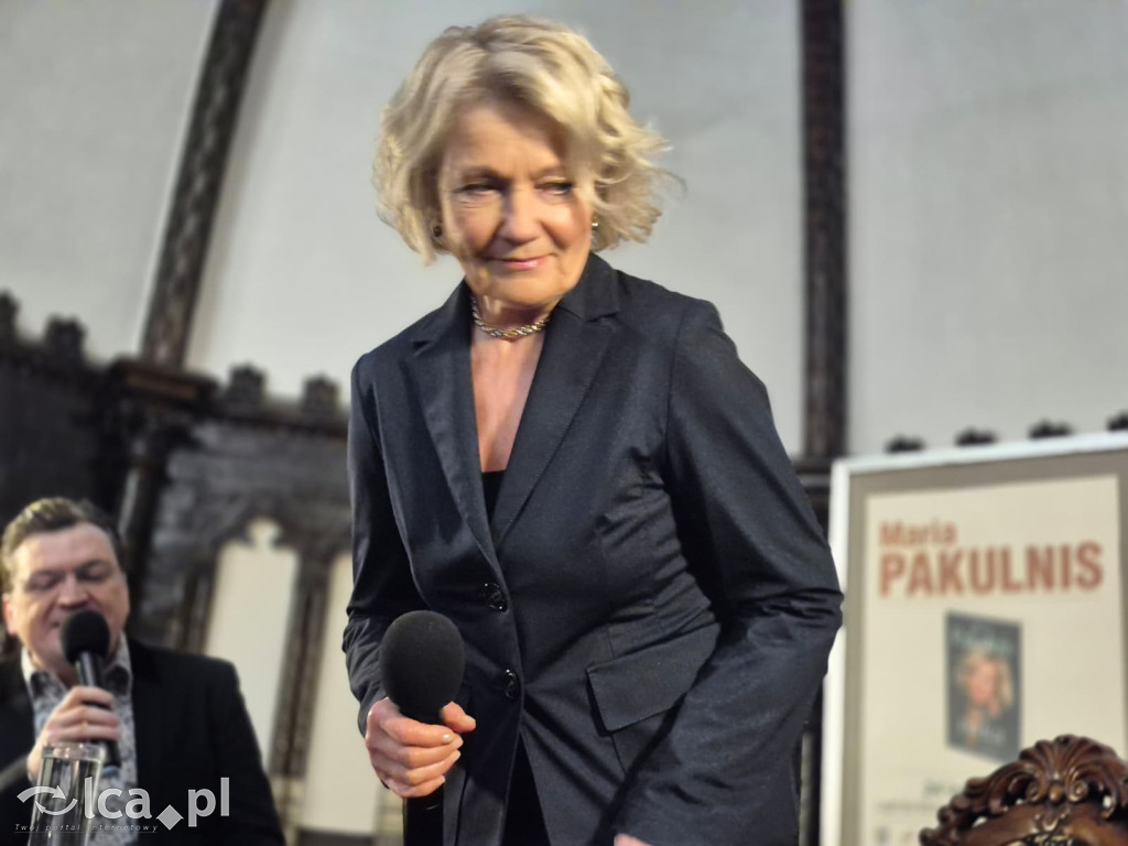 Maria Pakulnis gościła w bibliotece