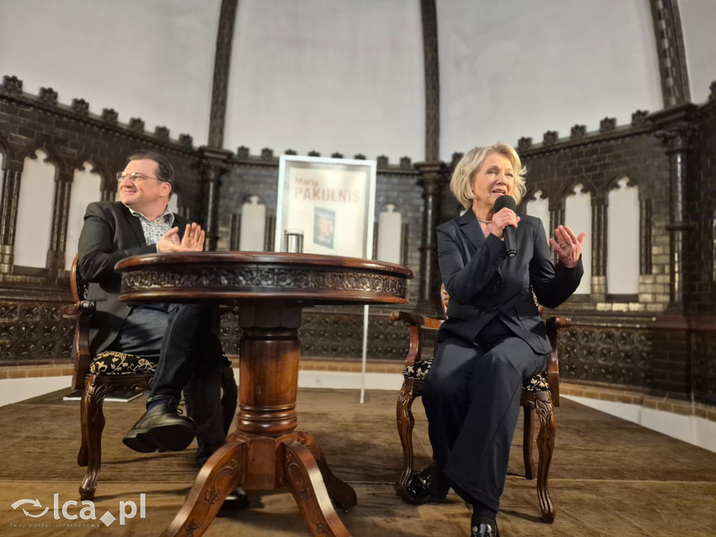 Maria Pakulnis gościła w bibliotece