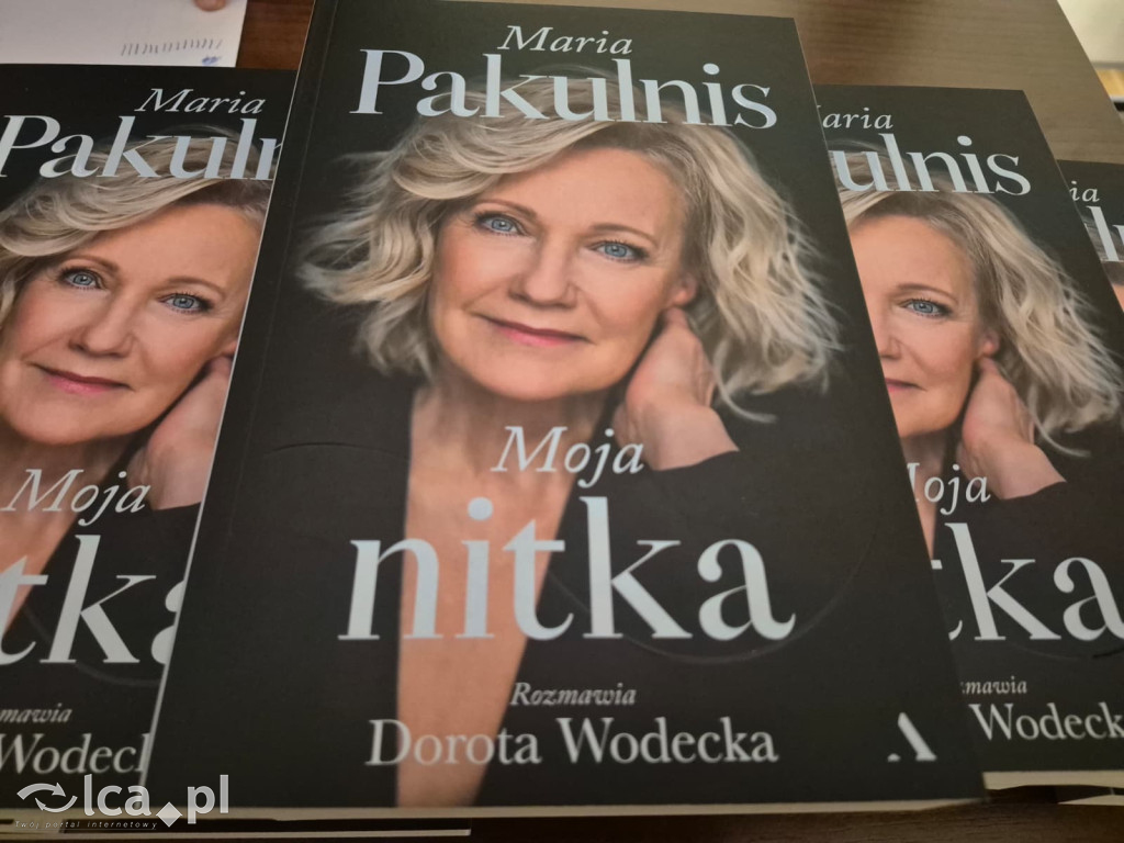 Maria Pakulnis gościła w bibliotece