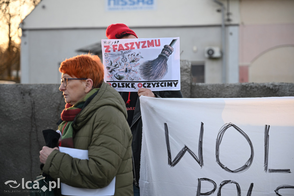 Protest przeciw zaproszeniu Roberta Bąkiewicza