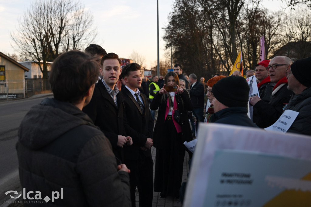 Protest przeciw zaproszeniu Roberta Bąkiewicza