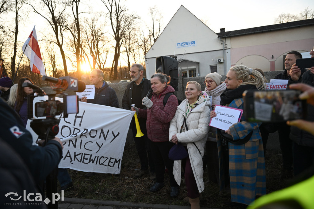Protest przeciw zaproszeniu Roberta Bąkiewicza