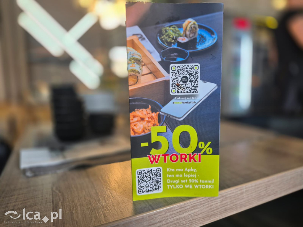 Koku Sushi zmieniło kartę