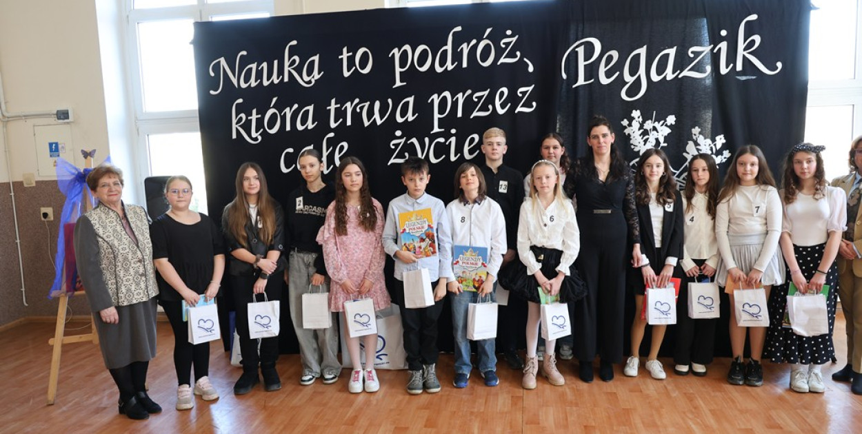 Zobacz fotorelację z gminnego konkursu Pegazik