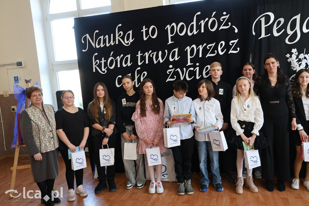 Zobacz fotorelację z gminnego konkursu Pegazik