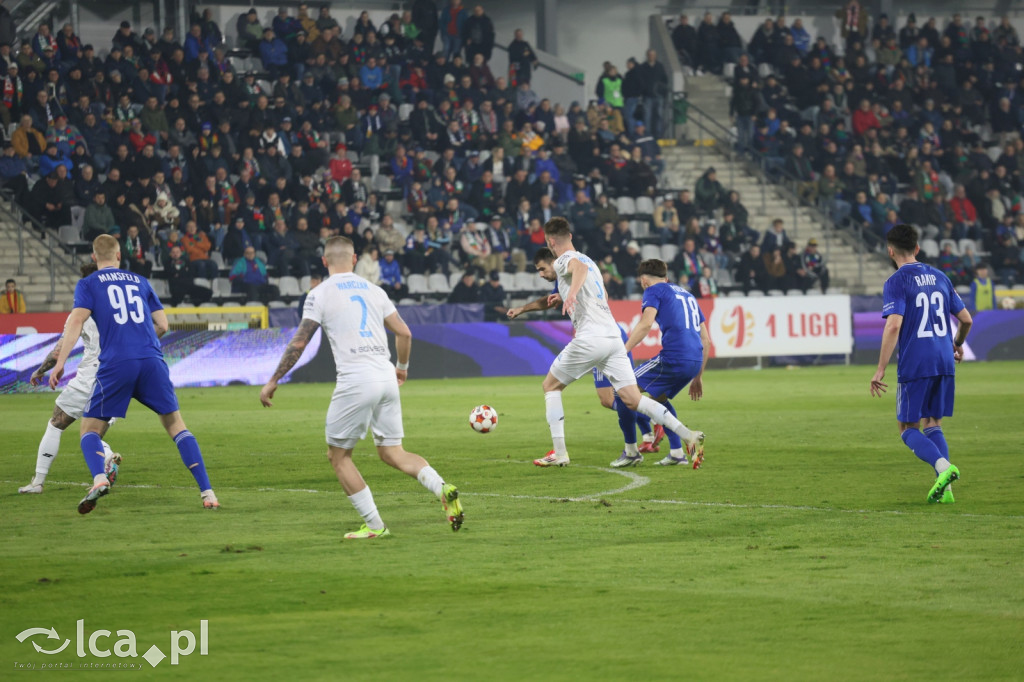 Trzy punkty zostają w Legnicy! Miedź pokonała Stal