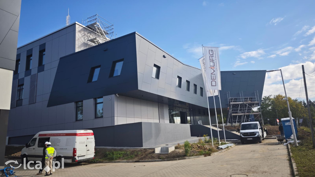 Nowa komenda policji w Polkowicach prawie gotowa