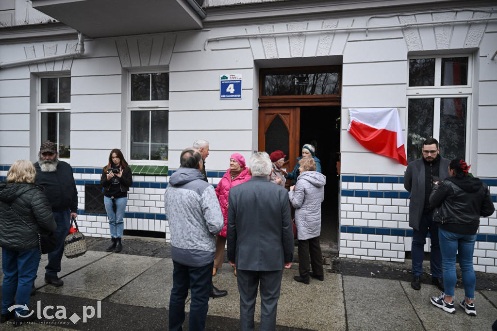 Odsłonięcie pamiątkowej tablicy