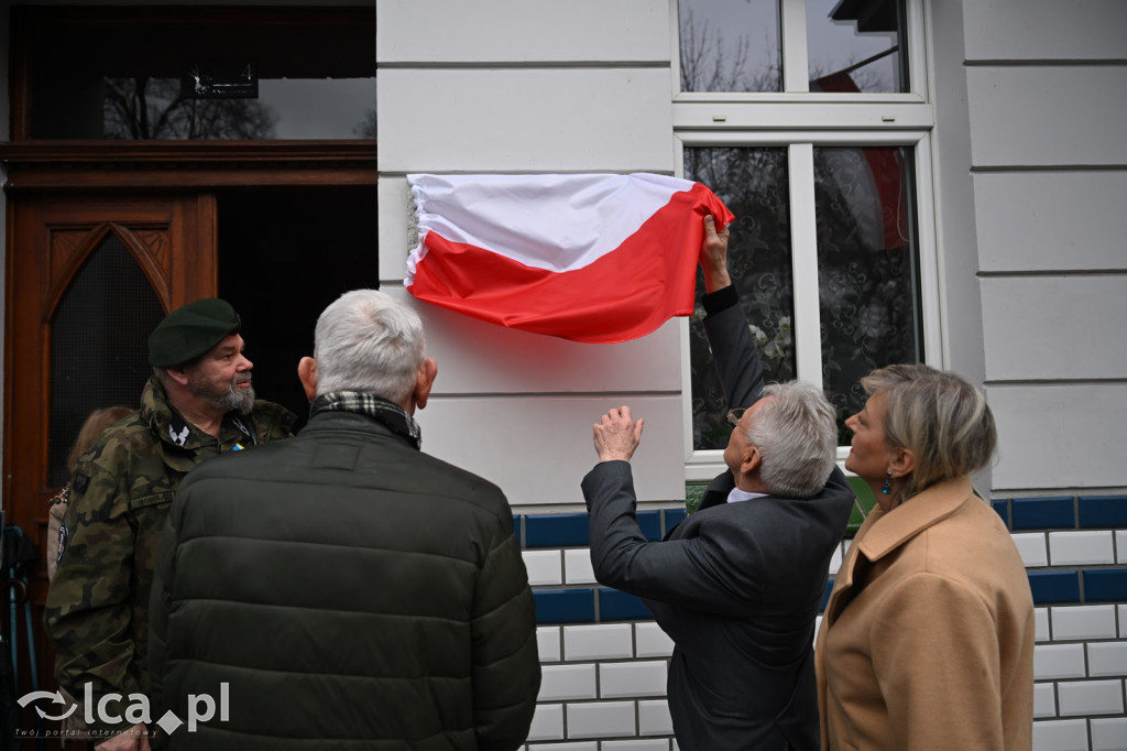 Odsłonięcie pamiątkowej tablicy
