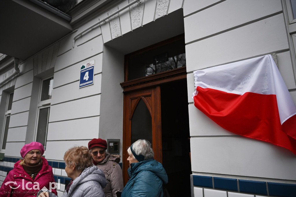 Odsłonięcie pamiątkowej tablicy