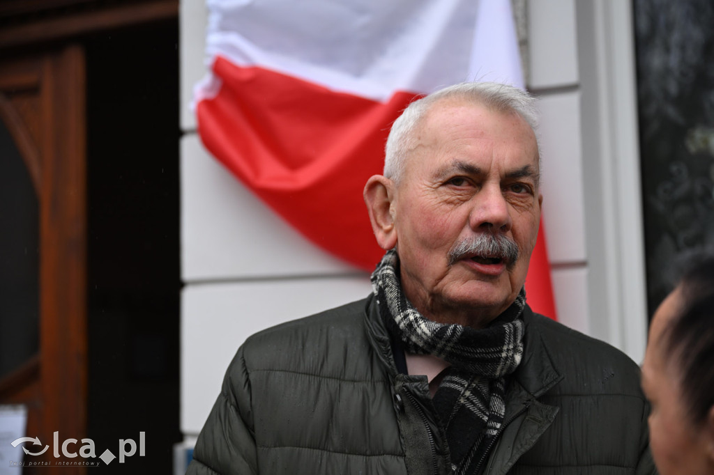 Odsłonięcie pamiątkowej tablicy