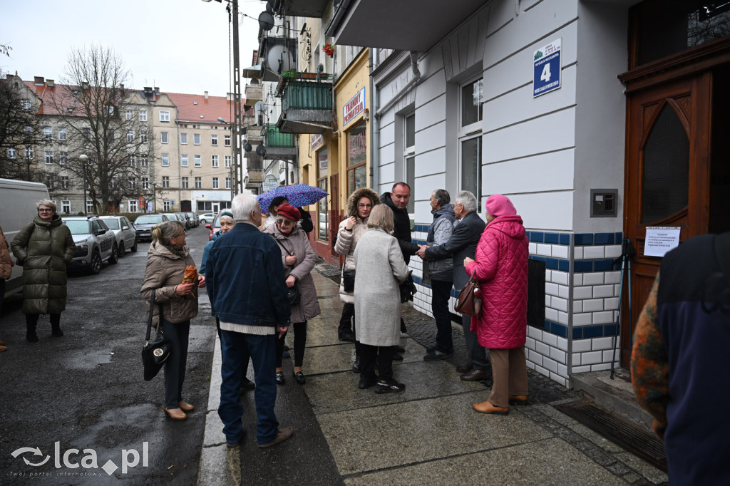 Odsłonięcie pamiątkowej tablicy