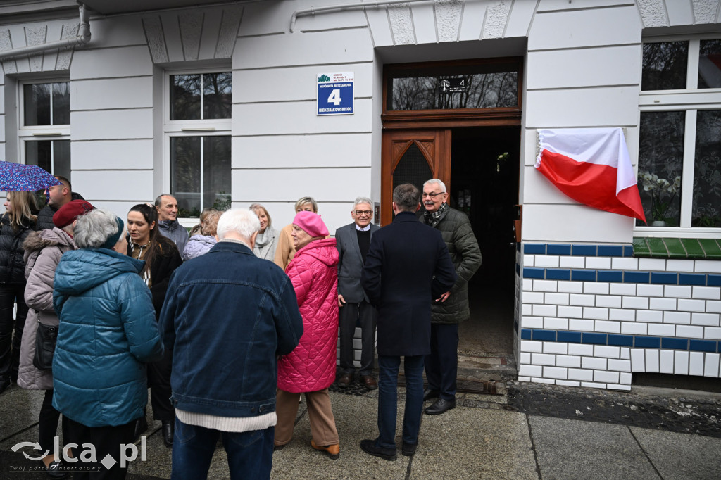 Odsłonięcie pamiątkowej tablicy