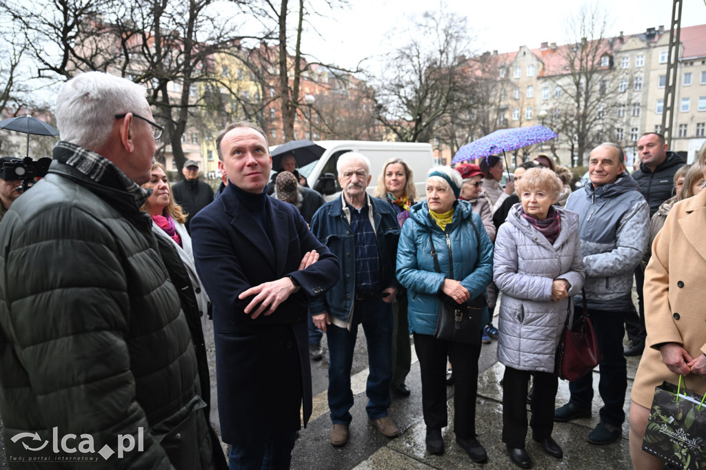 Odsłonięcie pamiątkowej tablicy