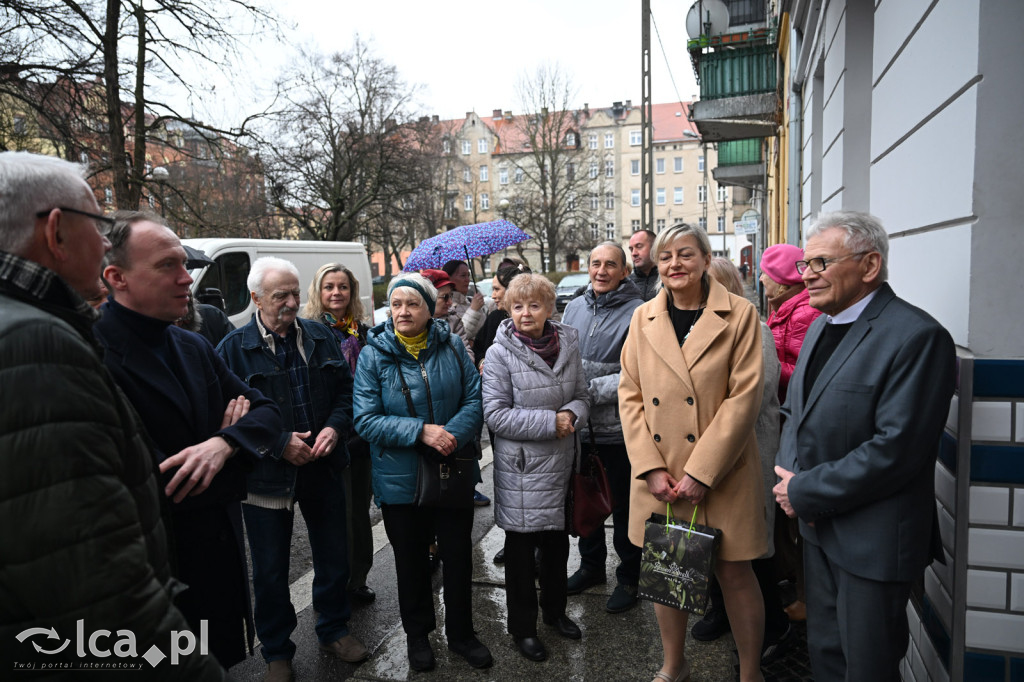 Odsłonięcie pamiątkowej tablicy