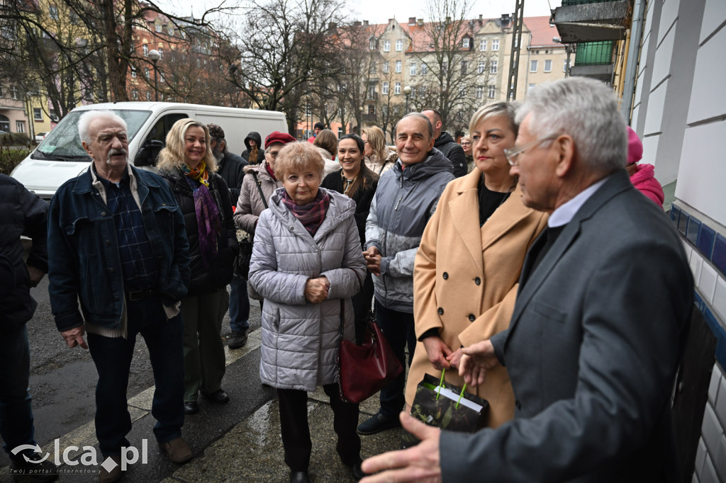 Odsłonięcie pamiątkowej tablicy