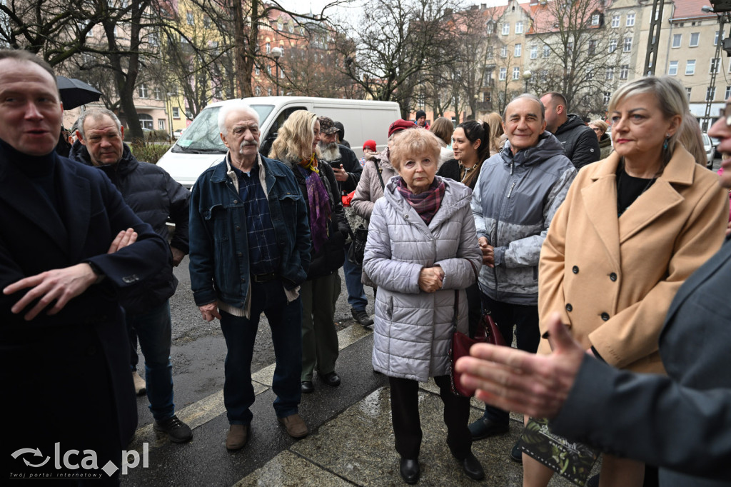 Odsłonięcie pamiątkowej tablicy