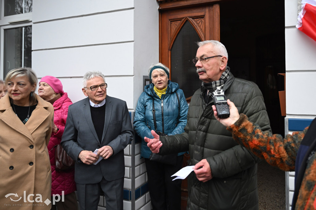 Odsłonięcie pamiątkowej tablicy