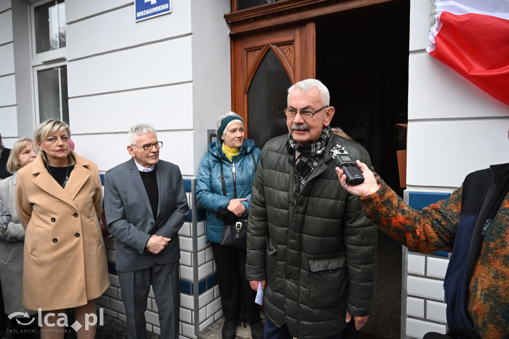 Odsłonięcie pamiątkowej tablicy