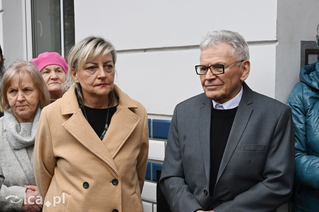 Odsłonięcie pamiątkowej tablicy