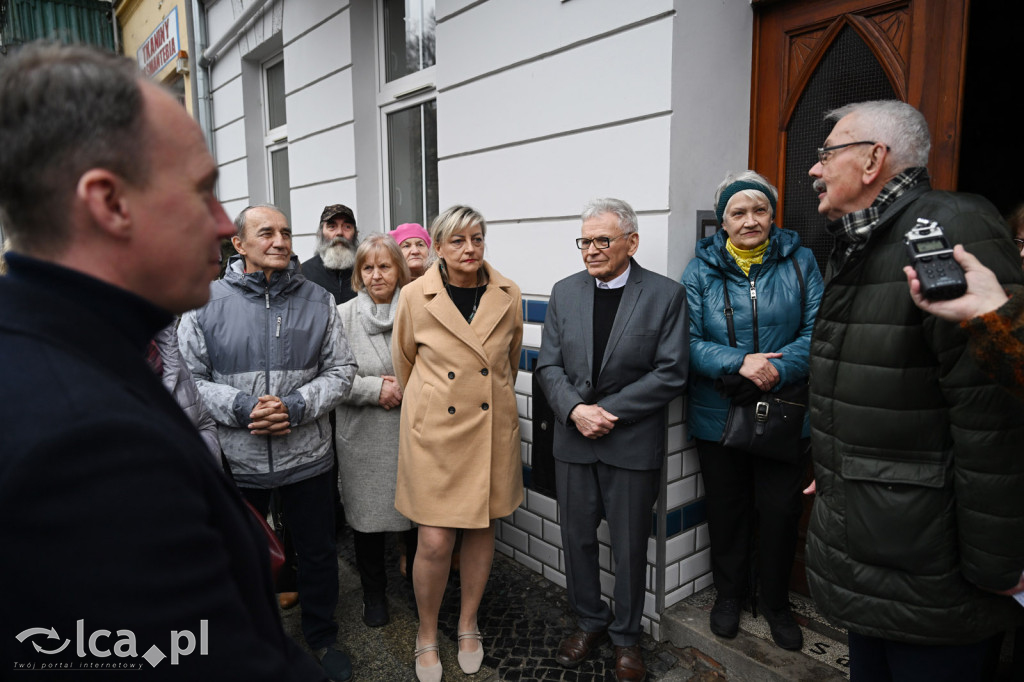 Odsłonięcie pamiątkowej tablicy
