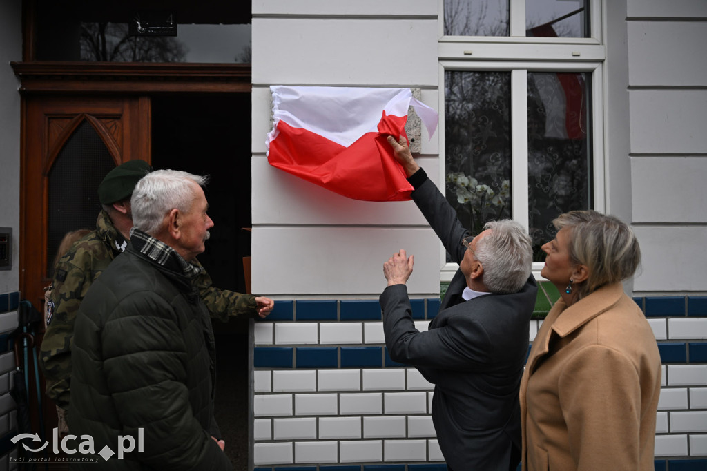 Odsłonięcie pamiątkowej tablicy