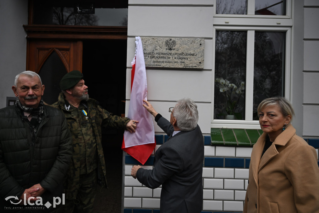 Odsłonięcie pamiątkowej tablicy