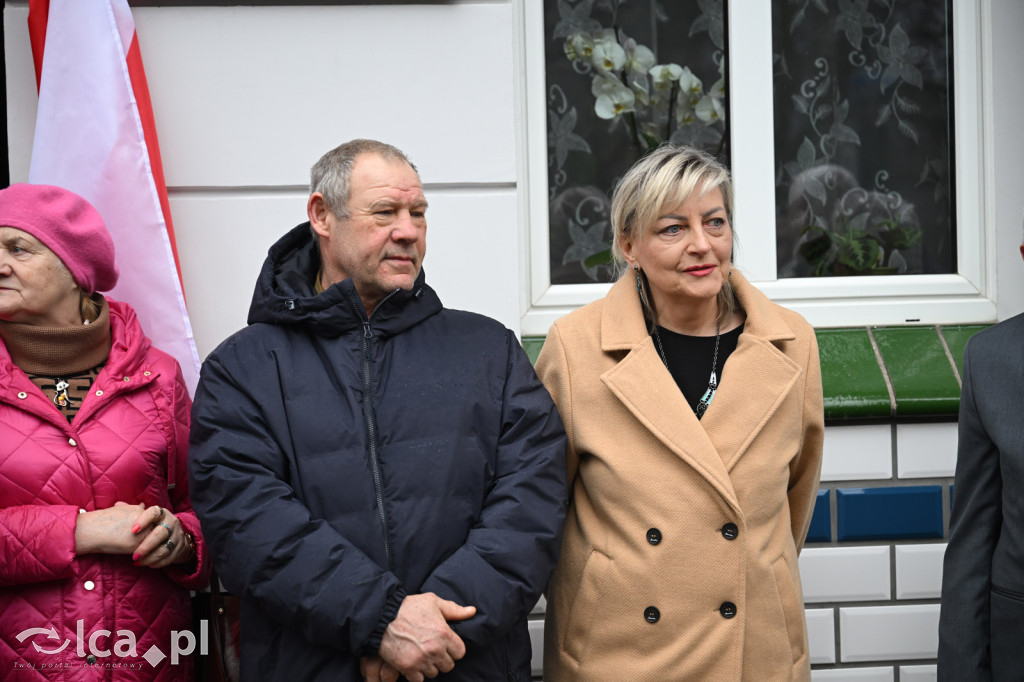 Odsłonięcie pamiątkowej tablicy