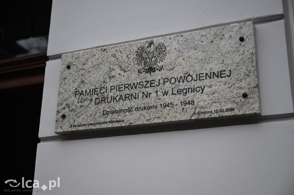 Odsłonięcie pamiątkowej tablicy