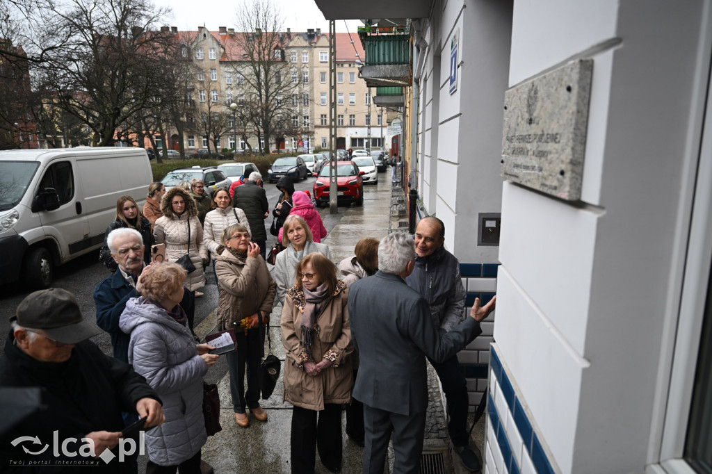 Odsłonięcie pamiątkowej tablicy