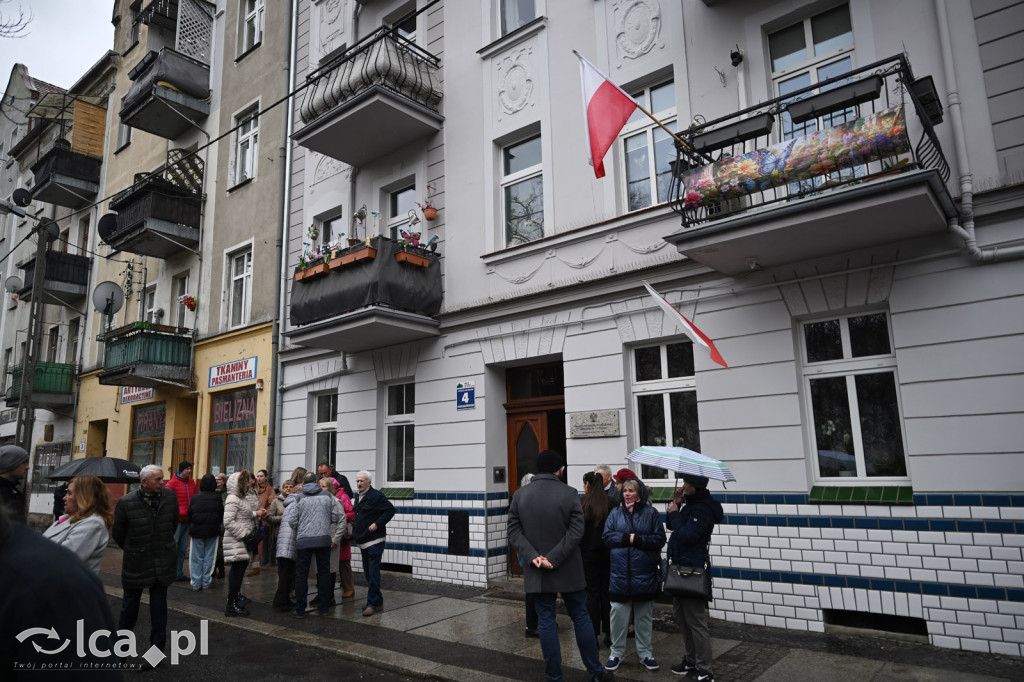 Odsłonięcie pamiątkowej tablicy