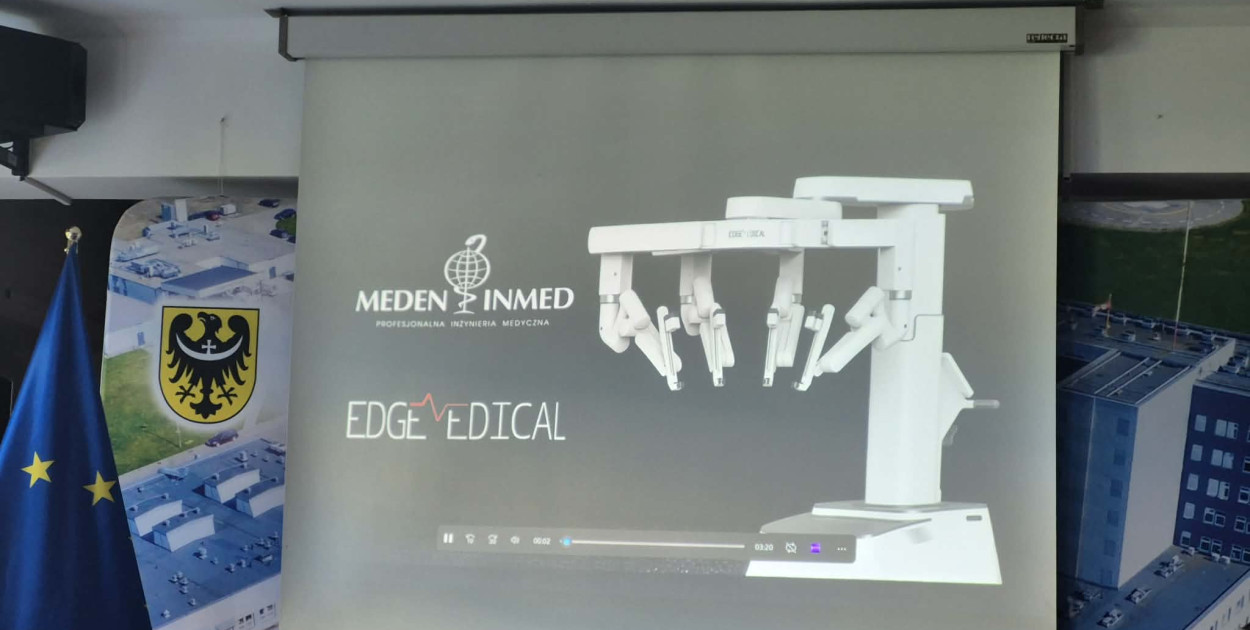 Chirurgia robotowa najnowszej generacji w szpitalu