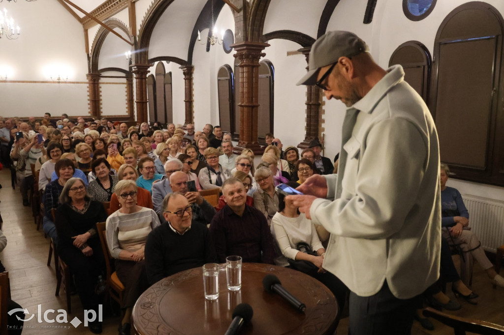 Spotaknie z Januszem Chabiorem