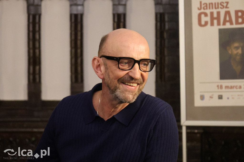 Spotaknie z Januszem Chabiorem