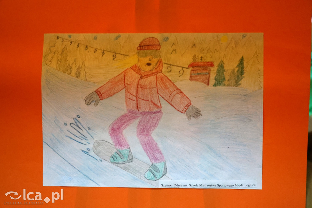 Sport i ruch w sztuce okiem małych legniczan