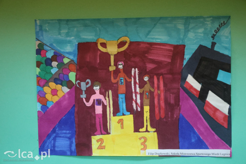 Sport i ruch w sztuce okiem małych legniczan