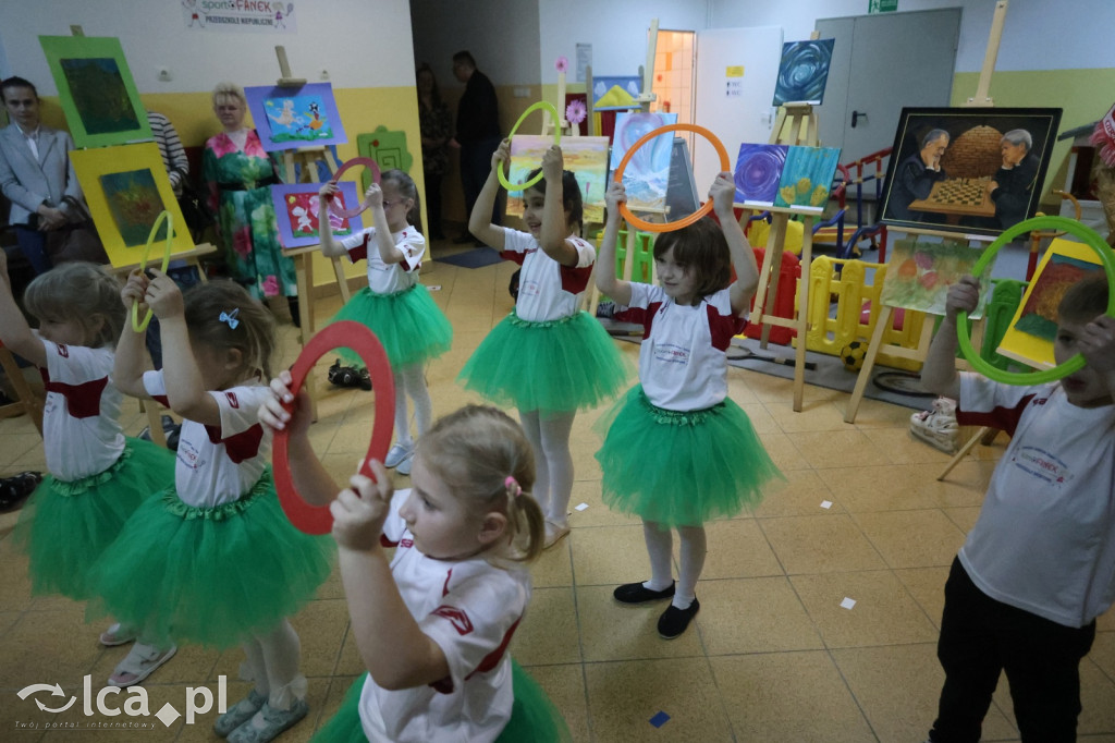 Sport i ruch w sztuce okiem małych legniczan