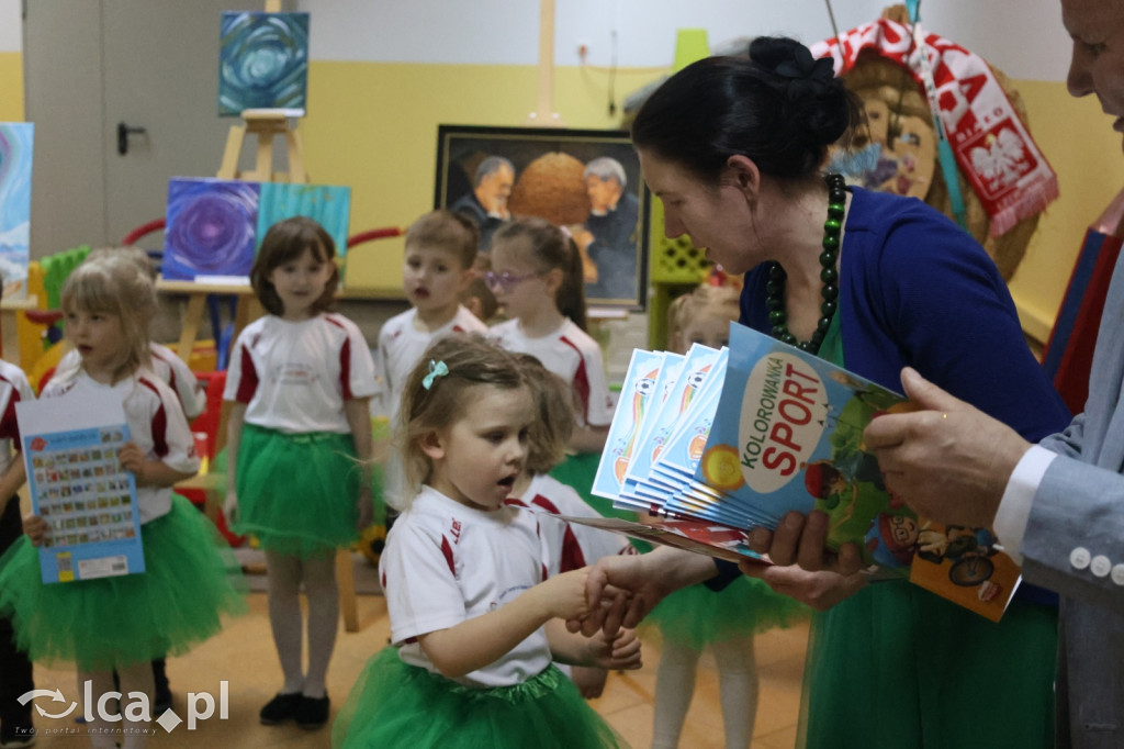 Sport i ruch w sztuce okiem małych legniczan