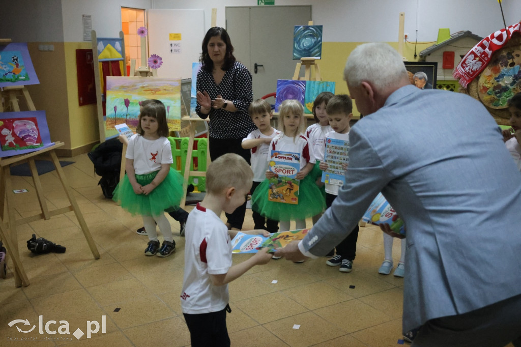 Sport i ruch w sztuce okiem małych legniczan