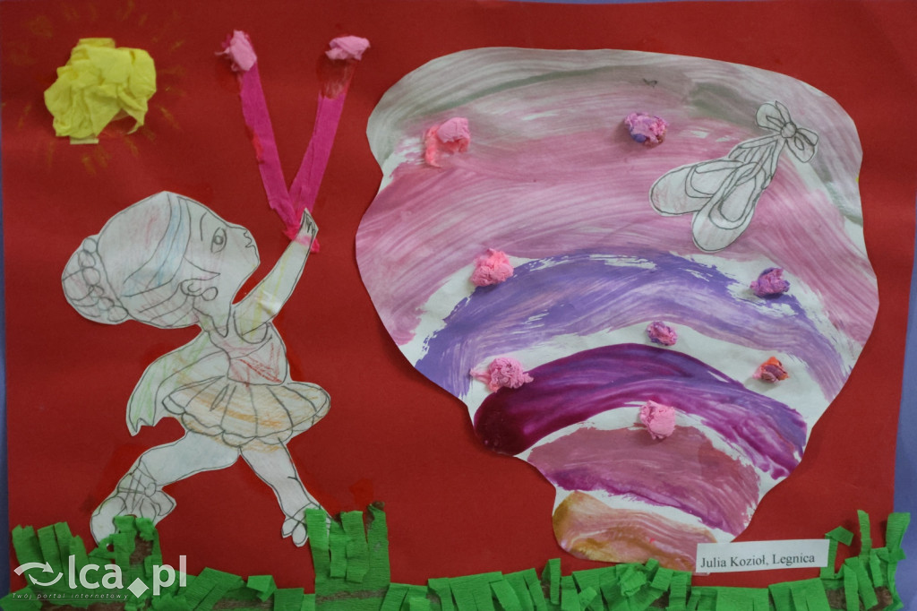 Sport i ruch w sztuce okiem małych legniczan